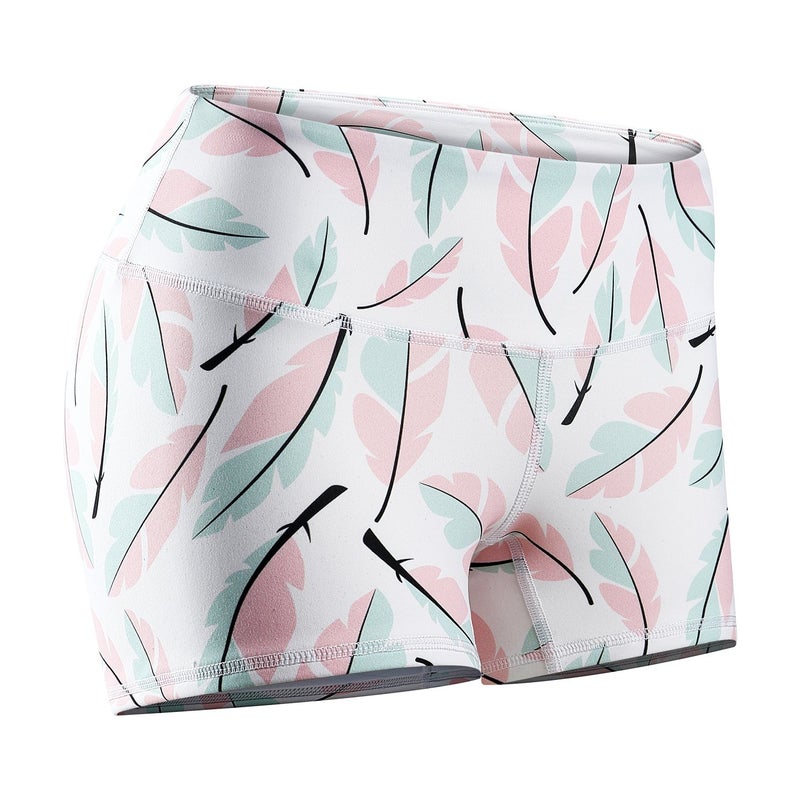 Tough Mode Women's 3" Athletic Workout Volleyball Running WOD Compression Shorts - Image 1
